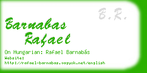 barnabas rafael business card
